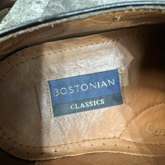 Bostonian Classics Oxfords Dress Shoes Mens Size 11.5 W Wide Black Leather - Picture 9 of 13
